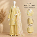 Pastel Yellow Floral